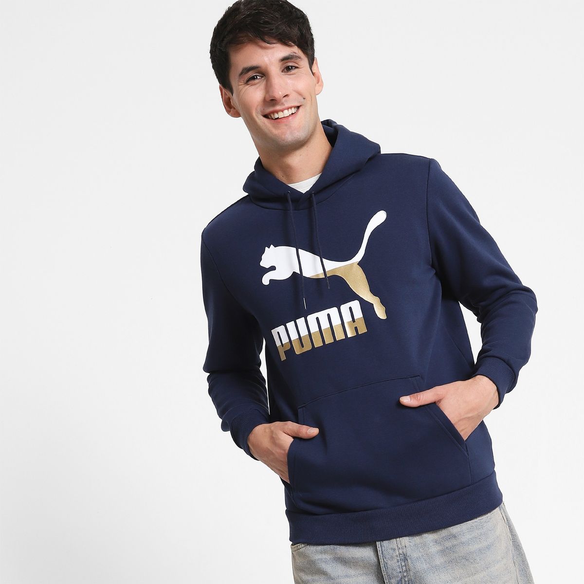 PUMA - Polerón Hoodie Urbano Hombre Puma