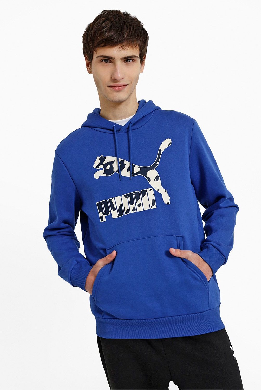 PUMA - Polerón Urbano Con Gorro Hombre Puma