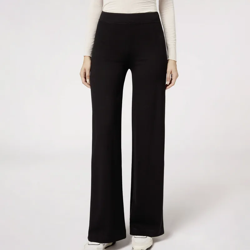 CALZEDONIA - Leggings Palazzo Punto Milán Mujer Calzedonia