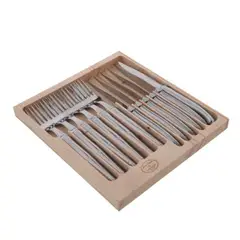 LAGUIOLE - Juego de Cubiertos 12 Piezas