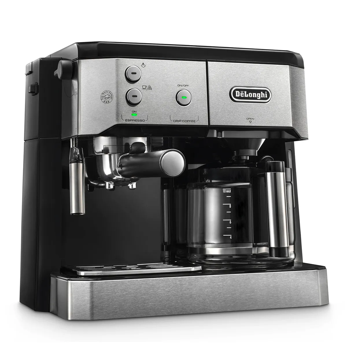 DELONGHI - Cafetera Acero inoxidable BCO421.S 1.5Lt Combi Delonghi
