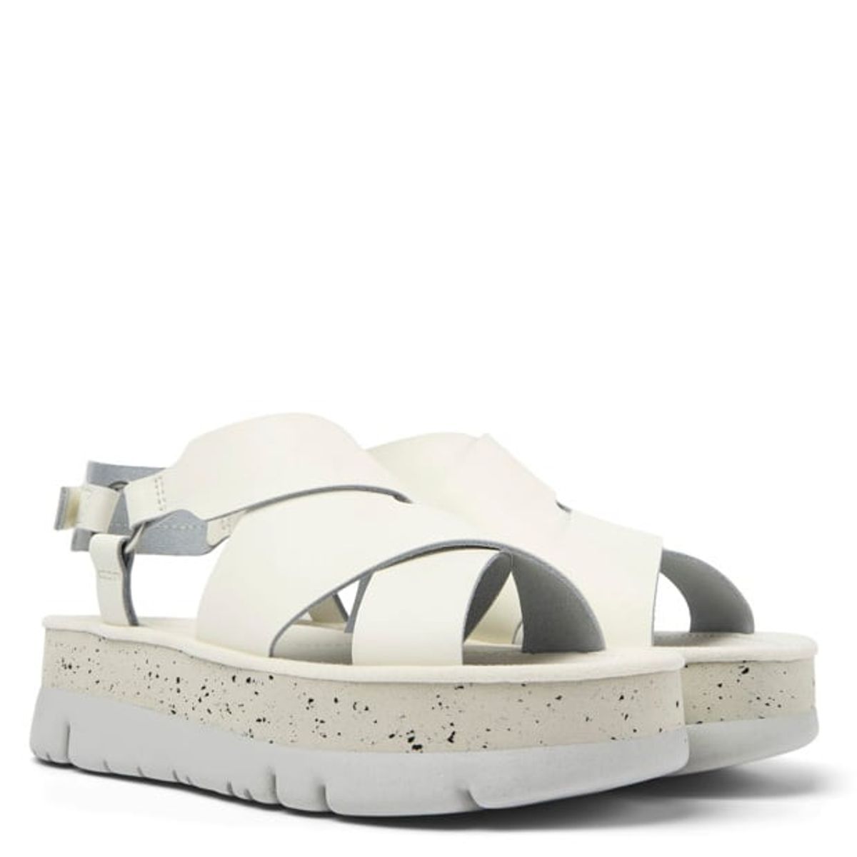 CAMPER - Sandalia Mujer Cuero Blanco Camper