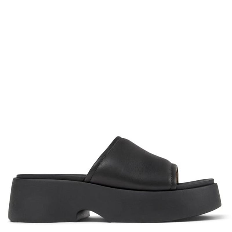 CAMPER - Sandalia Mujer Cuero Negro Camper
