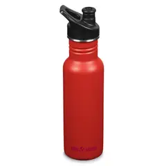 KLEAN KANTEEN - Botella Classic Sport Acero Inoxidable 0,532 Lt