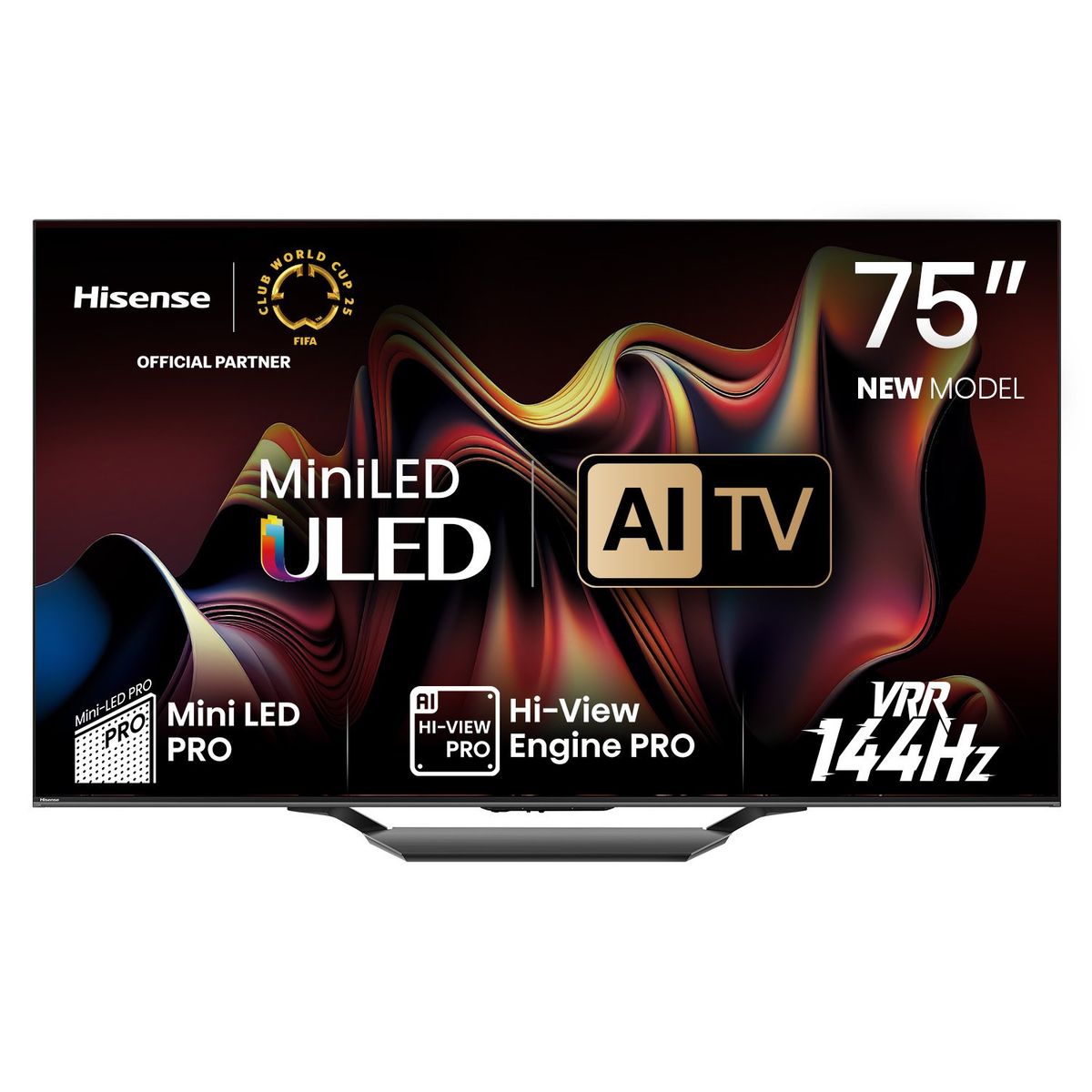 HISENSE - Mini LED Smart TV 75" 75U7N 4K Ultra HD 144 hz Google TV Hisense