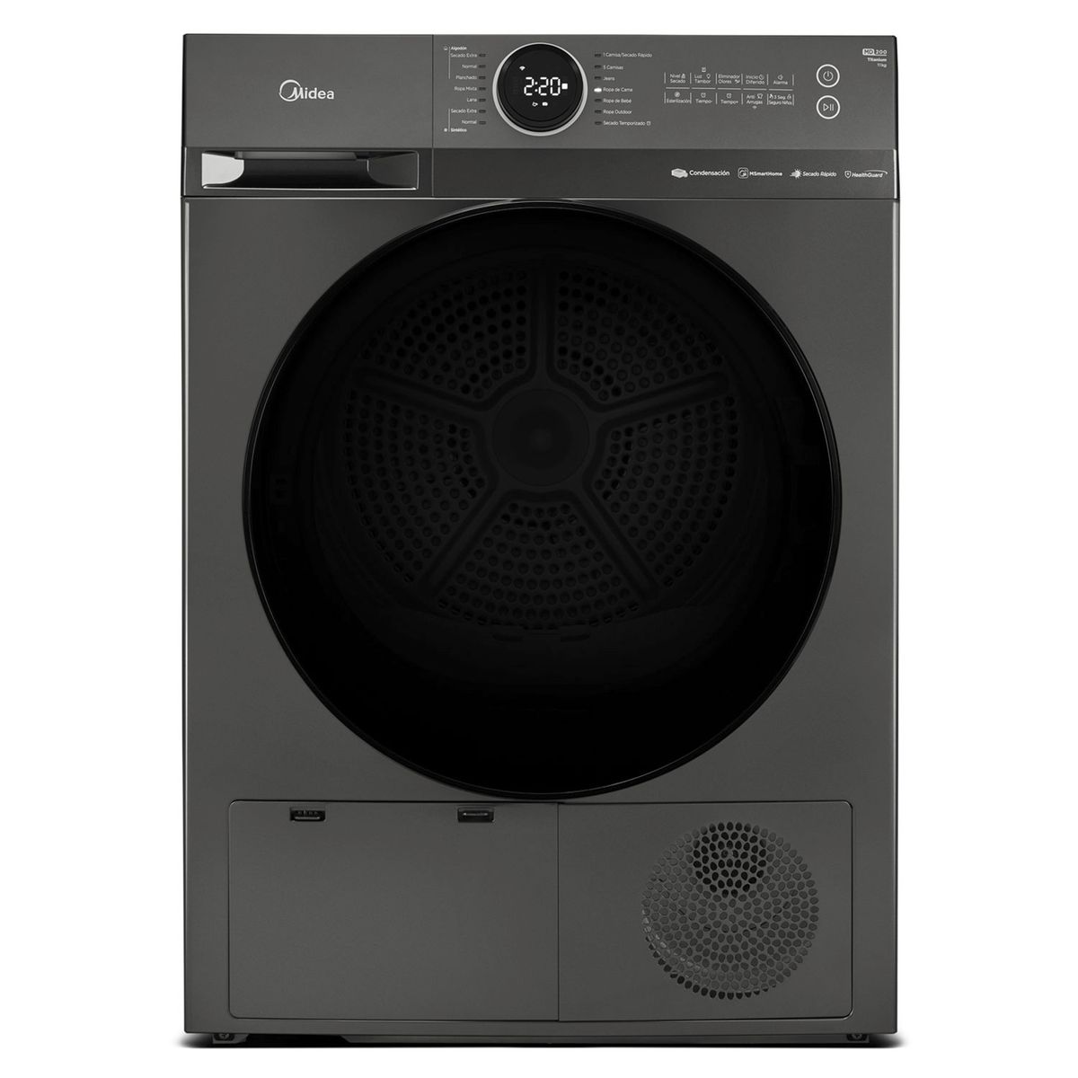MIDEA - Secadora Eléctrica 11 Kg Condensación MD200C110W/T Midea