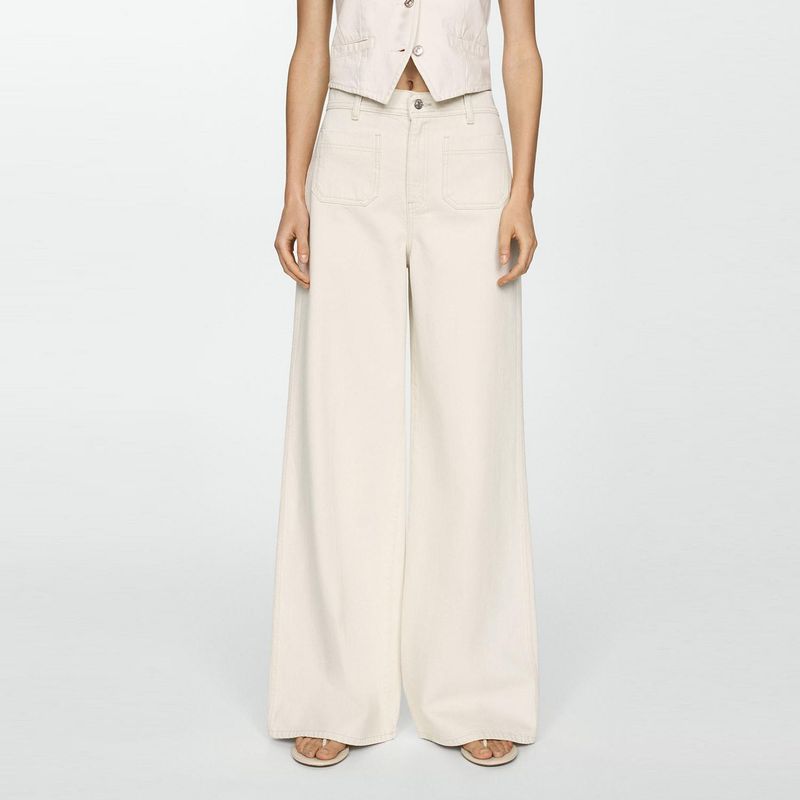 MANGO - Jeans WideLeg Emma Mujer Mango