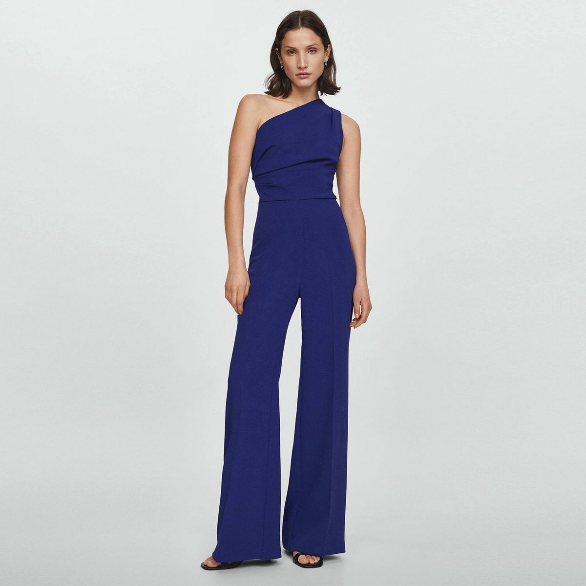 MANGO - Enterito Largo Asimétrico Mujer Mango