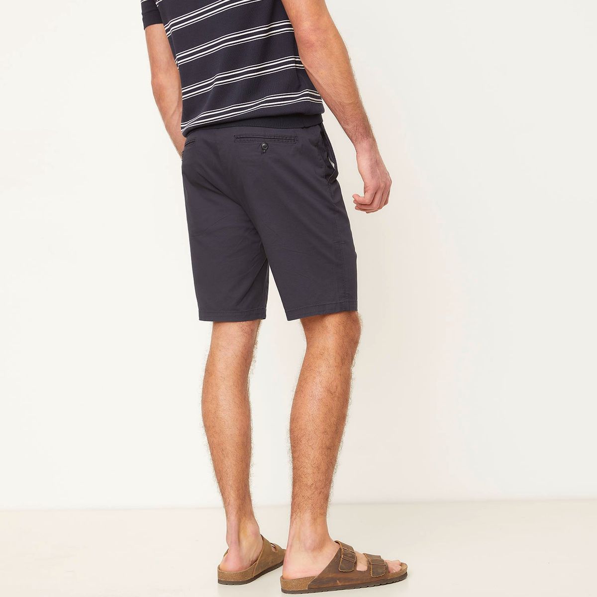 MANGO MAN - Bermudas Slim Fit Chino Algodón Hombre Mango Man