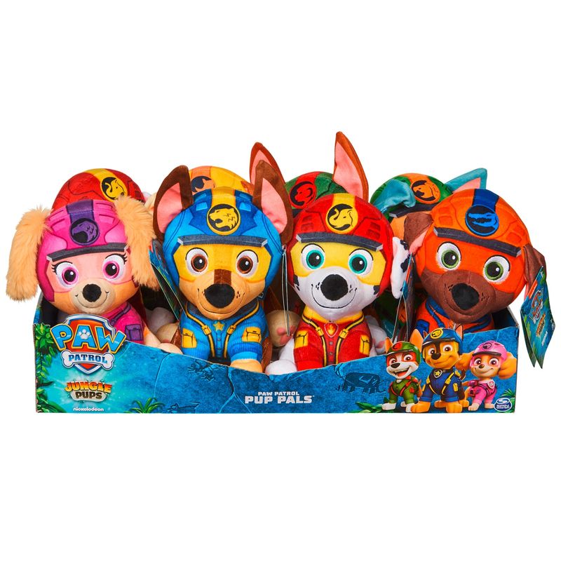 PAW PATROL - Jungle Peluches Asst Paw Patrol