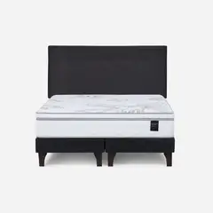 ROSEN - Cama Europea Art 4 King + Respaldo