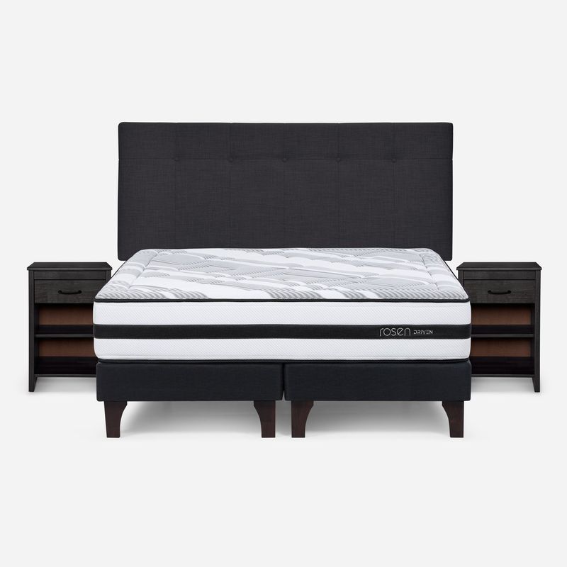ROSEN - Cama Europea Driven 2 Plazas Rosen