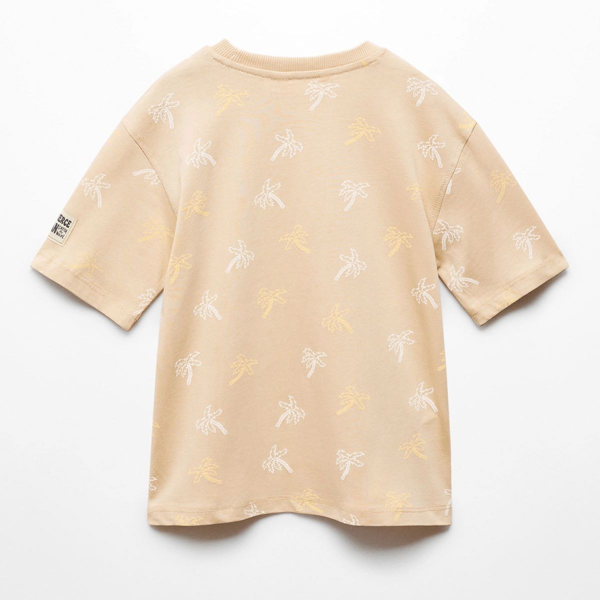 MANGO KIDS - Polera Estampado Palmeras Niño Mango Kids