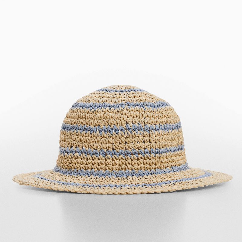 MANGO KIDS - Sombrero Paja Bicolor Niña Mango Kids