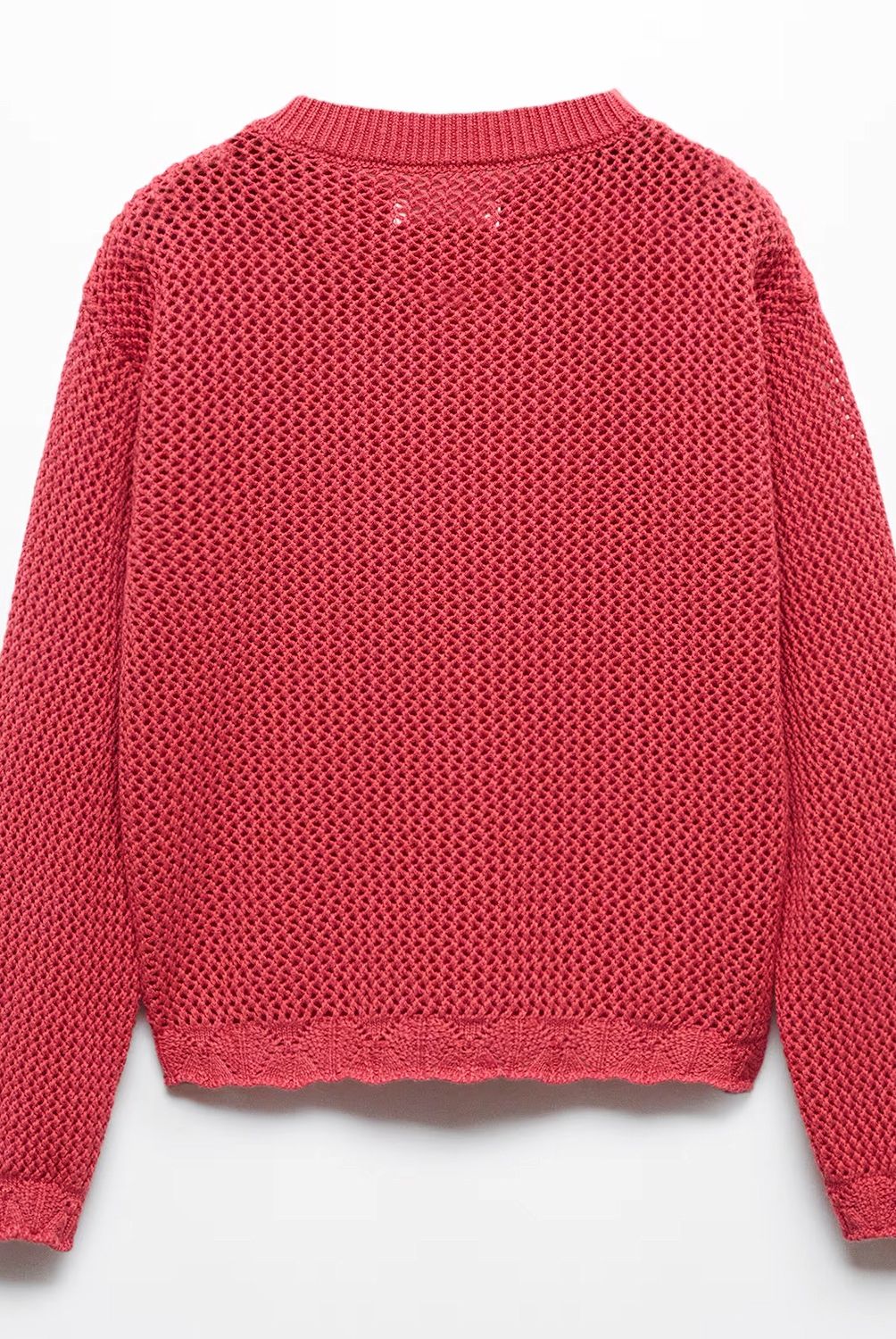 MANGO KIDS - Sweater Punto Calado Niña Mango Kids