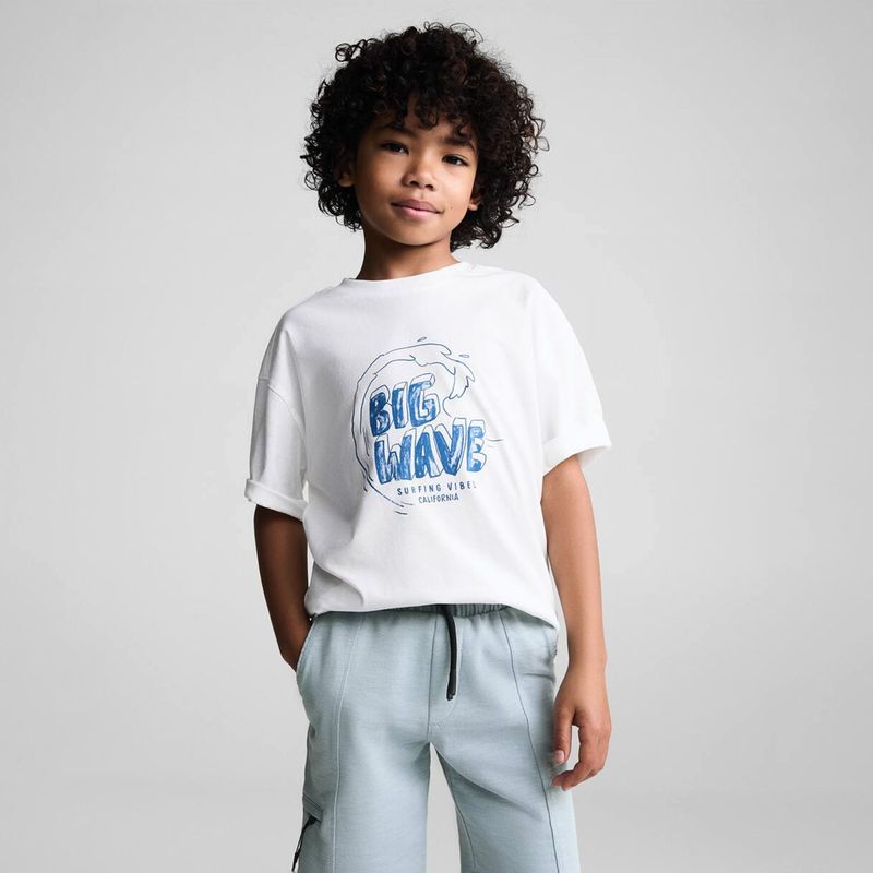 MANGO KIDS - Bermudas Cintura Elástica Niño Mango Kids