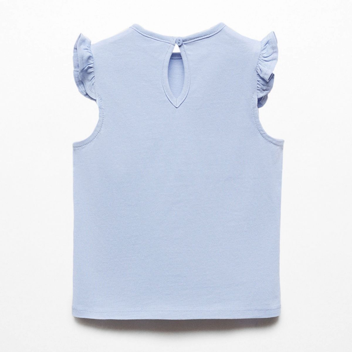 MANGO KIDS - Polera Algodón Volantes Bebé Niña Mango Kids