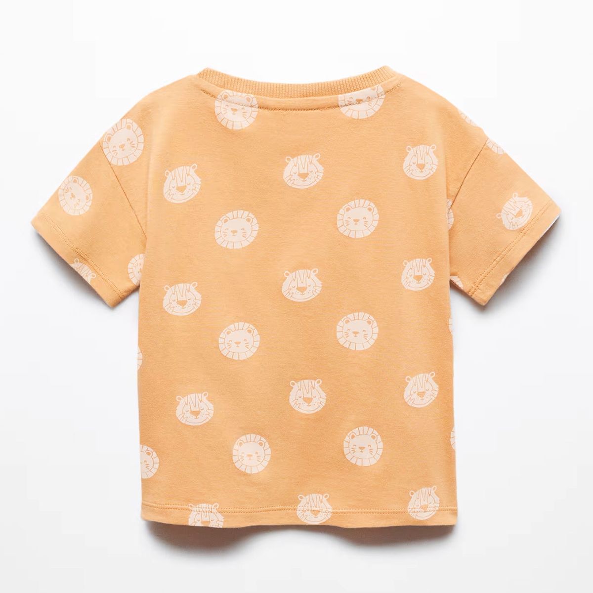 MANGO KIDS - Polera Estampada León Bebé Niño Mango Kids