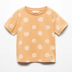 MANGO KIDS - Polera Estampada León Bebé Niño
