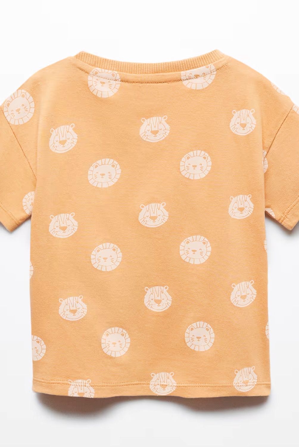 MANGO KIDS - Polera Estampada León Bebé Niño Mango Kids