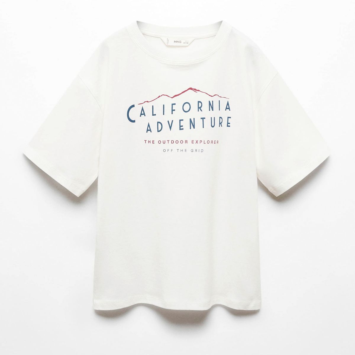 MANGO KIDS - Polera Mensaje Estampado Niño Mango Kids