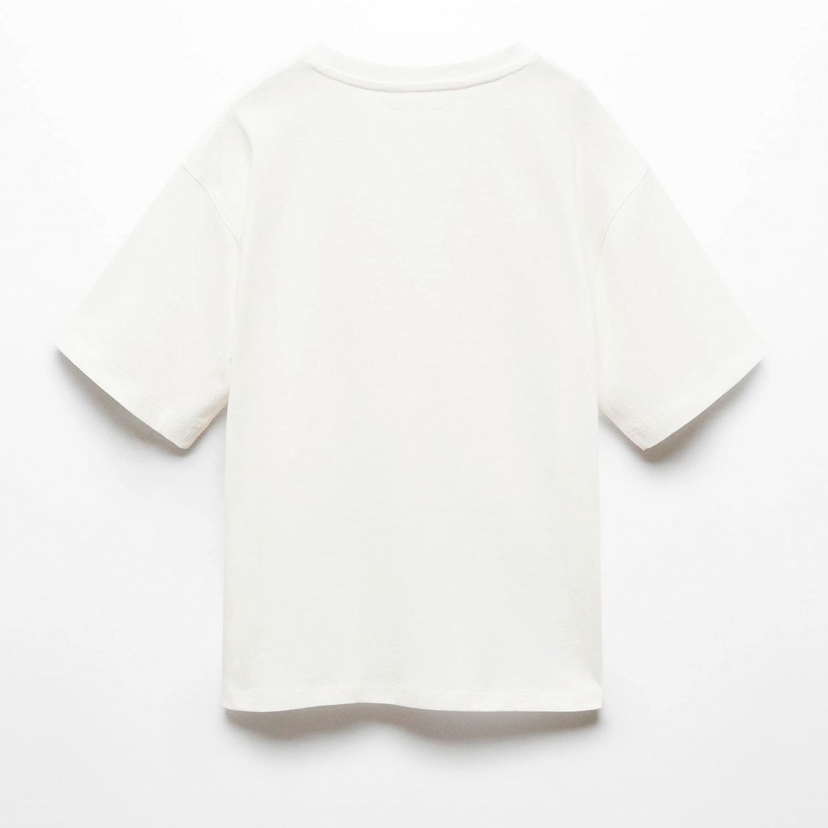 MANGO KIDS - Polera Mensaje Estampado Niño Mango Kids