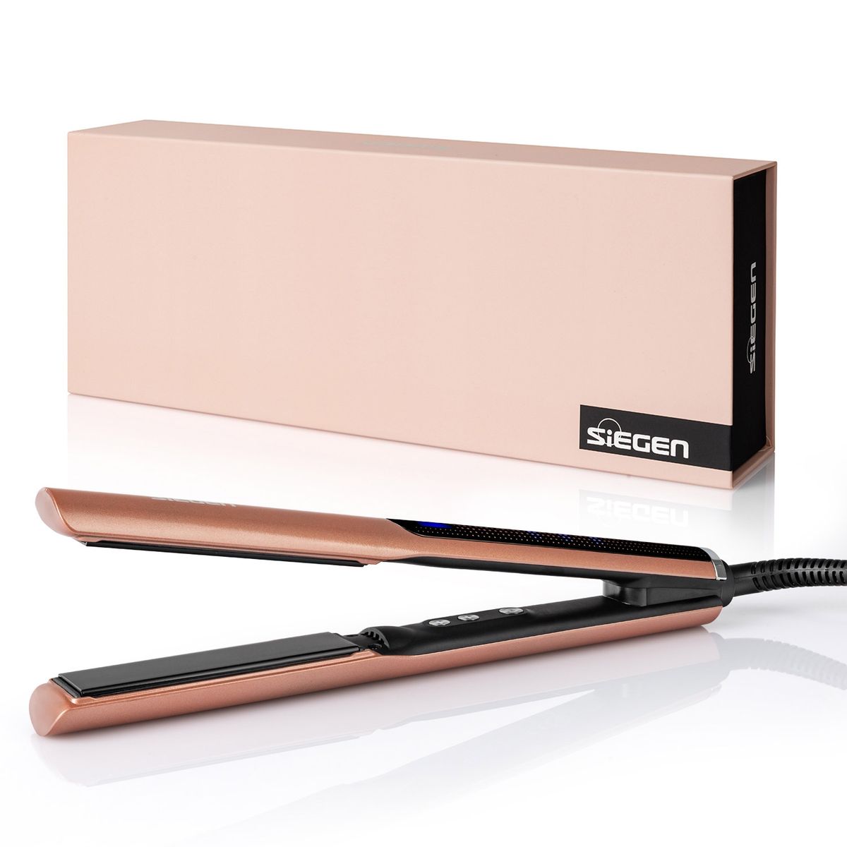 SIEGEN - Alisador SG4756 Rose Gold Siegen Generador de Iones 230W