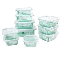 Set 10 Contenedores Vidrio