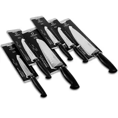KRONS - Set 6 Cuchillos Acero Inoxidable Prime