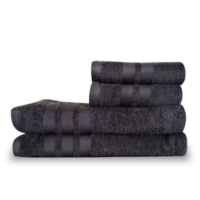 Imagen 2 del producto Juego De Toallas 400 G Negro