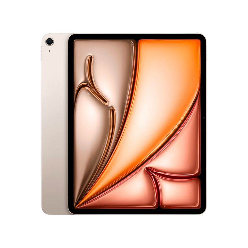 APPLE - Apple iPad Air de 13" con Chip M2 (Wi-Fi, 256GB) Blanco estelar