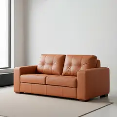 ROSEN - Sofá 2 Cuerpos Cuero Salerno