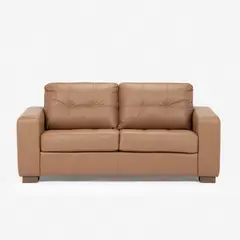 ROSEN - Sofá 2 Cuerpos Cuero Salerno
