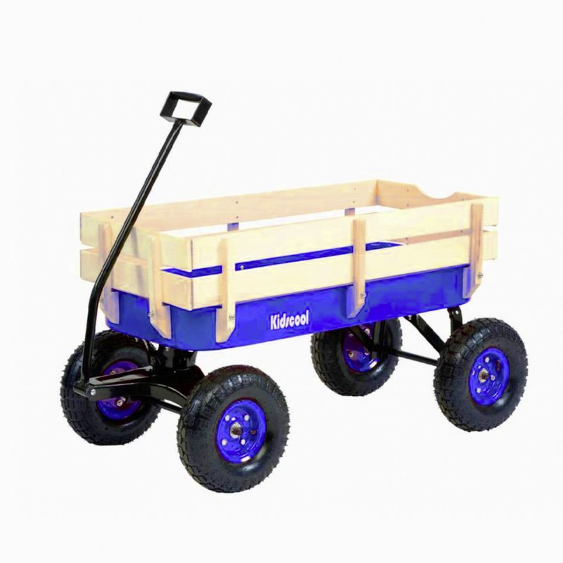 KIDSCOOL - Carro De Arrastre Wagon Azul Kidscool