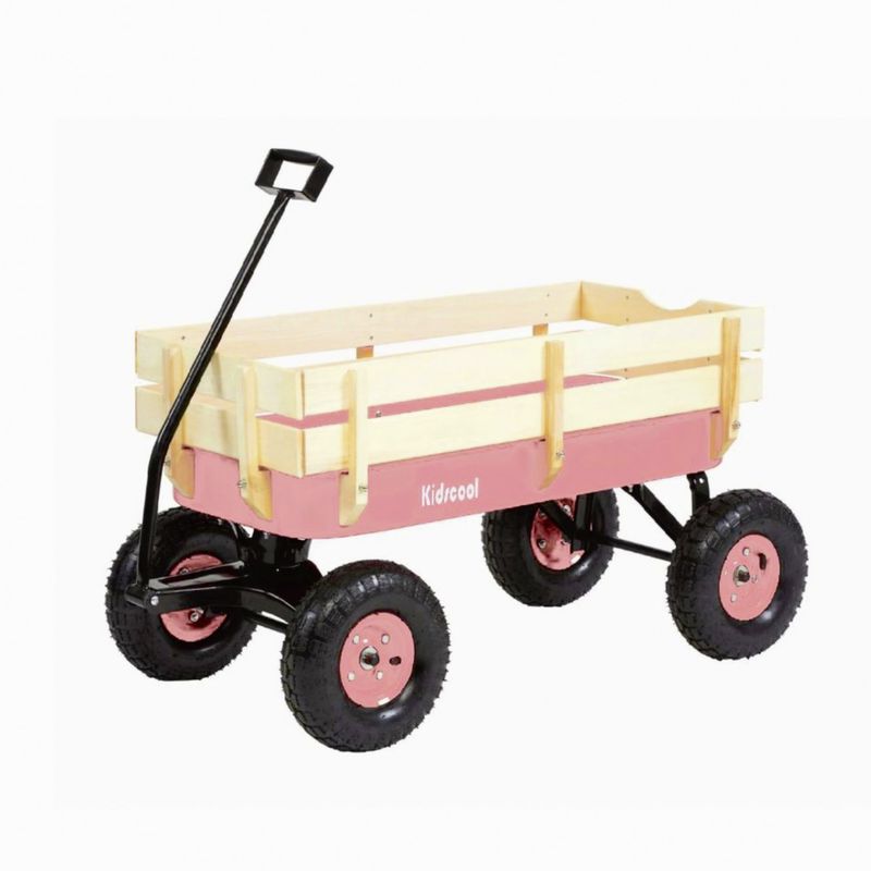KIDSCOOL - Carro De Arrastre Wagon Rosado Kidscool