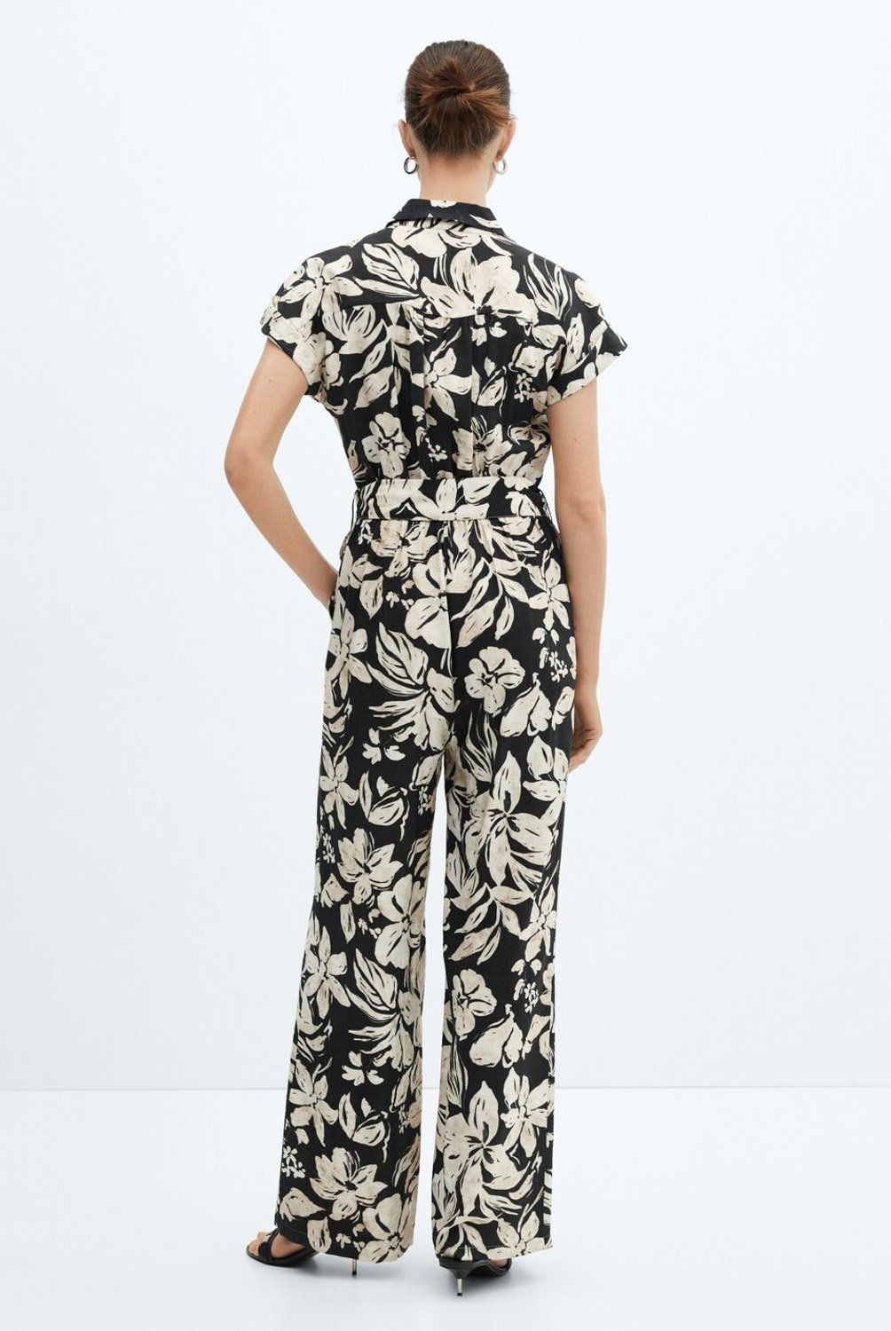 MANGO - Enterito Estampado Floral Mujer Mango