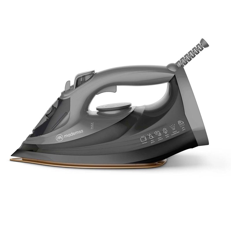 MADEMSA - Plancha Vapor Mir40 2200 W Antiadherente Mademsa