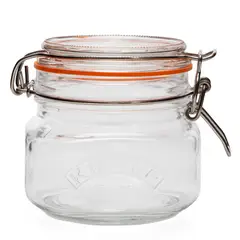 KILNER - Frasco Cuadrado Con Cierre Clip 0.5Lt