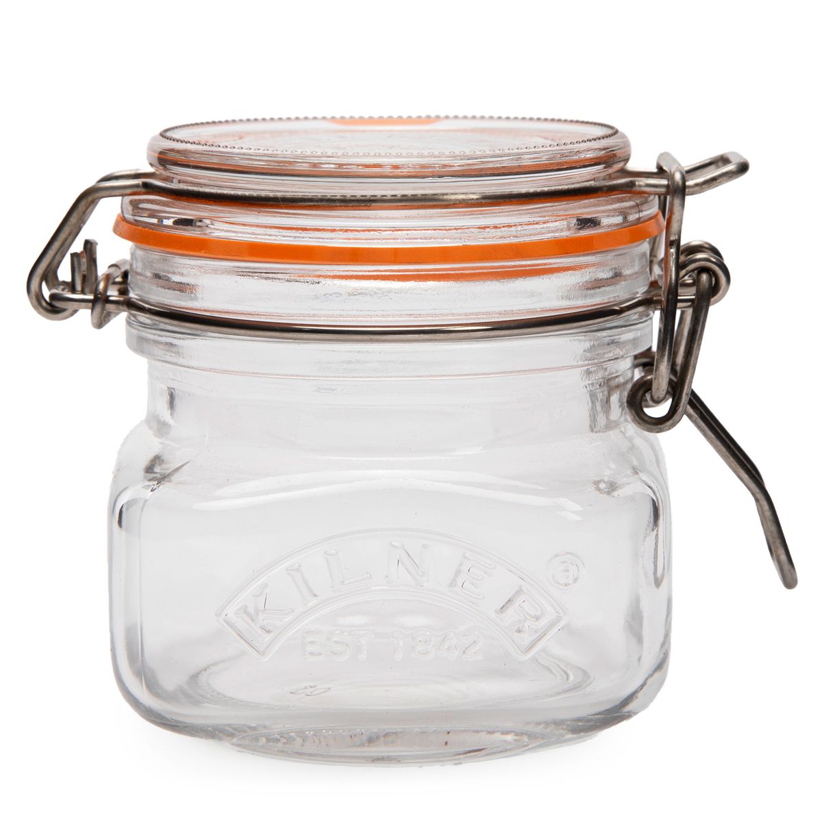 KILNER - Frasco Cuadrado Con Cierre Clip 0.25Lt Kilner