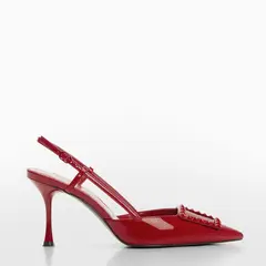 MANGO - Zapato Formal Mujer Rojo