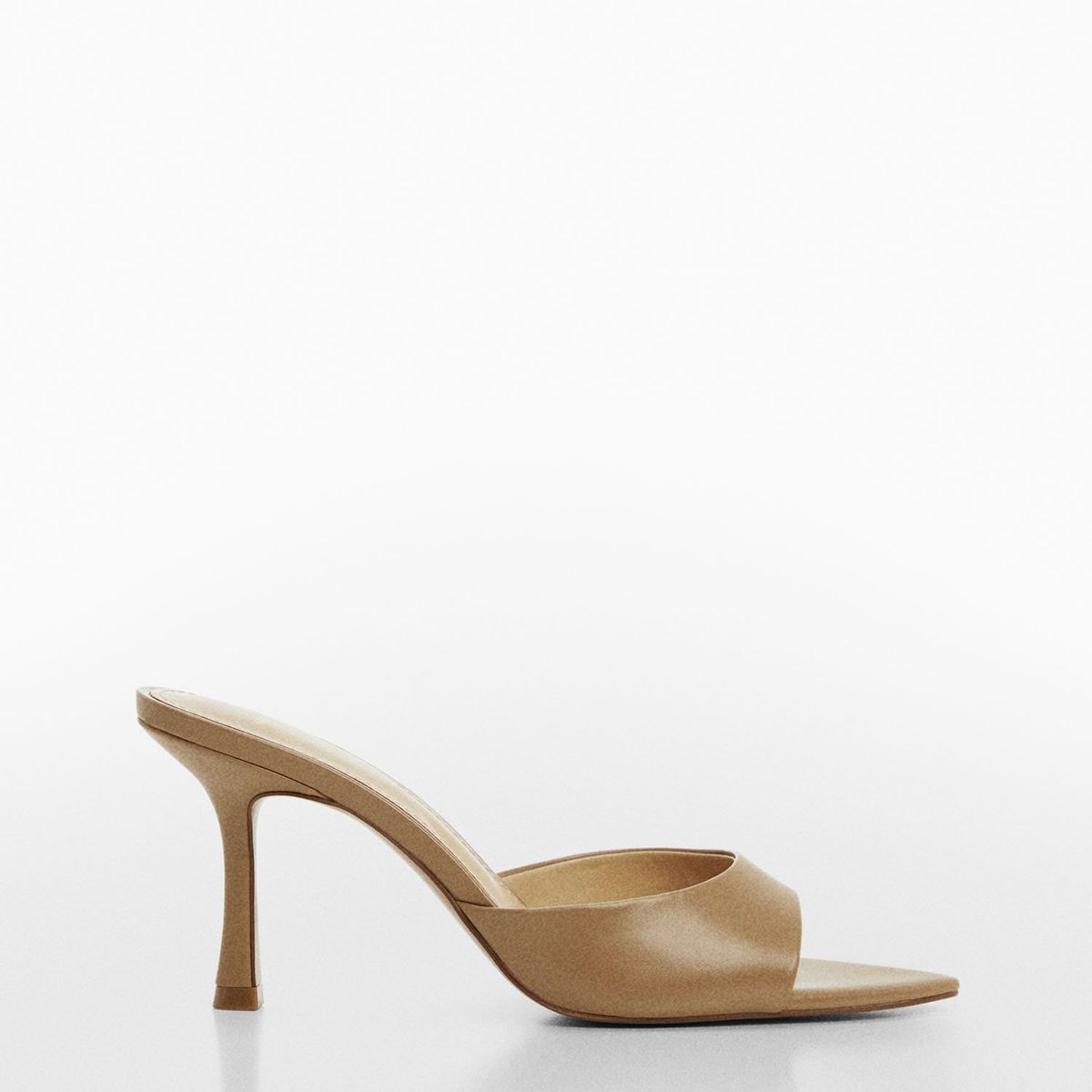 MANGO - Sandalia Mujer Beige Mango