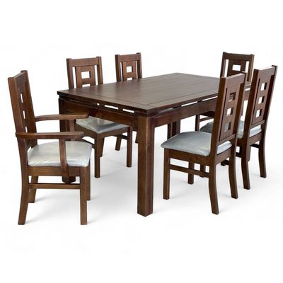 Imagen 2 del producto Juego De Comedor Roma 4 sillas + 2 Sitiales