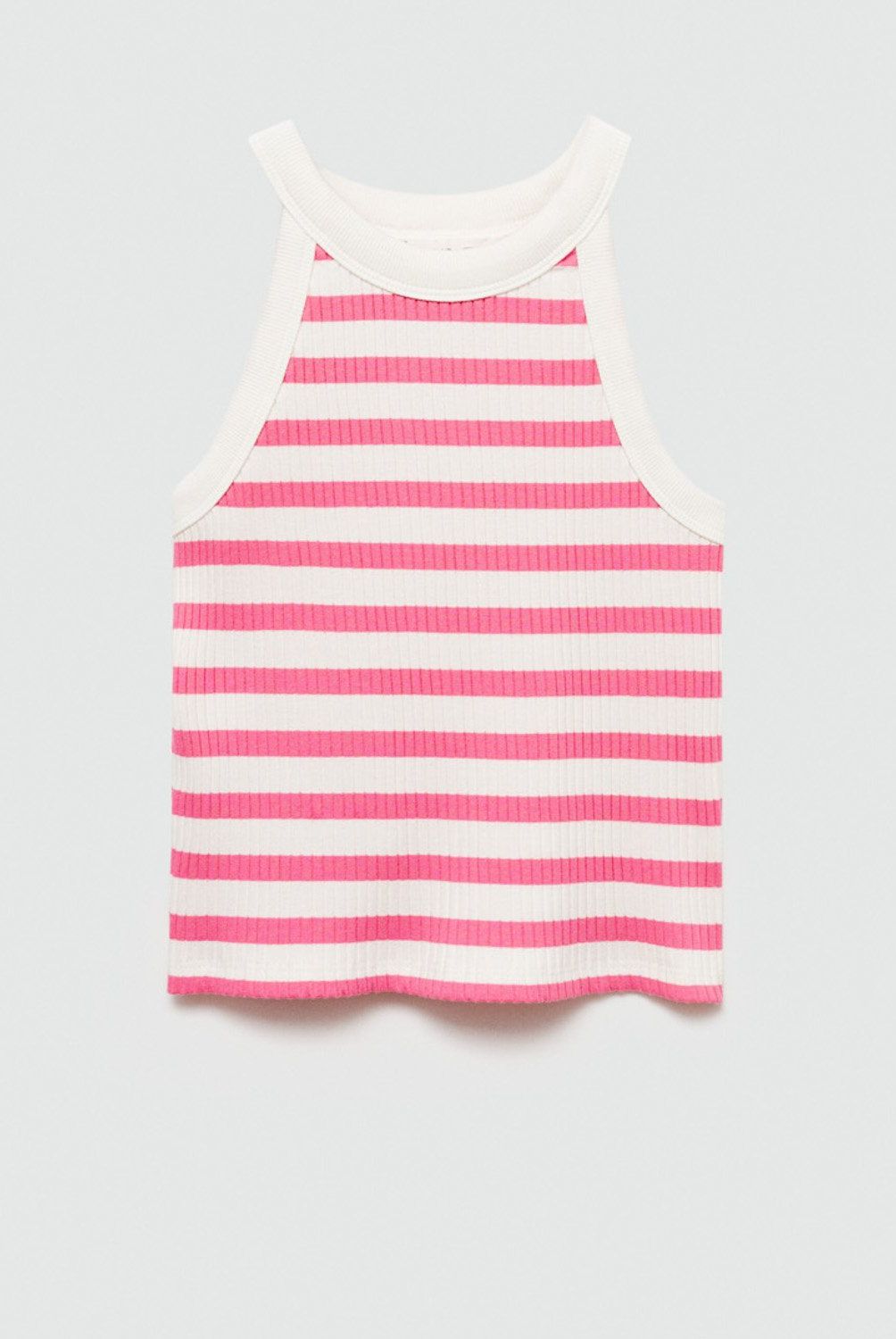 MANGO KIDS - Polera de Tirantes a Rayas para Niña Mango Kids