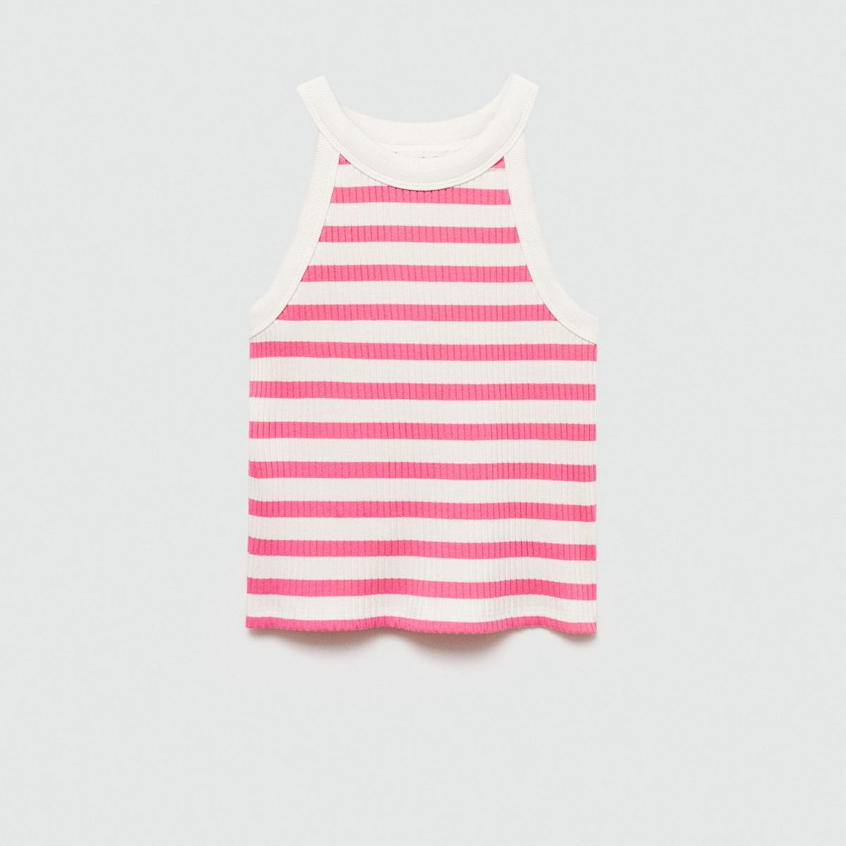 MANGO KIDS - Polera de Tirantes a Rayas para Niña Mango Kids