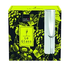 ROYAL LEERDAM - Set 6 Copas Flauta 180ml