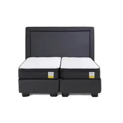 DRIMKIP - Cama Americana Duplex Eurotop Super King + Respaldo