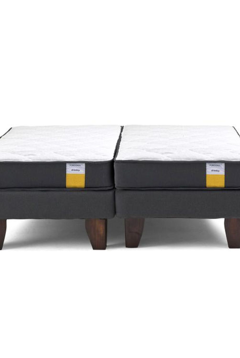 DRIMKIP - Cama Europea Duplex Funcional King + Respaldo Drimkip
