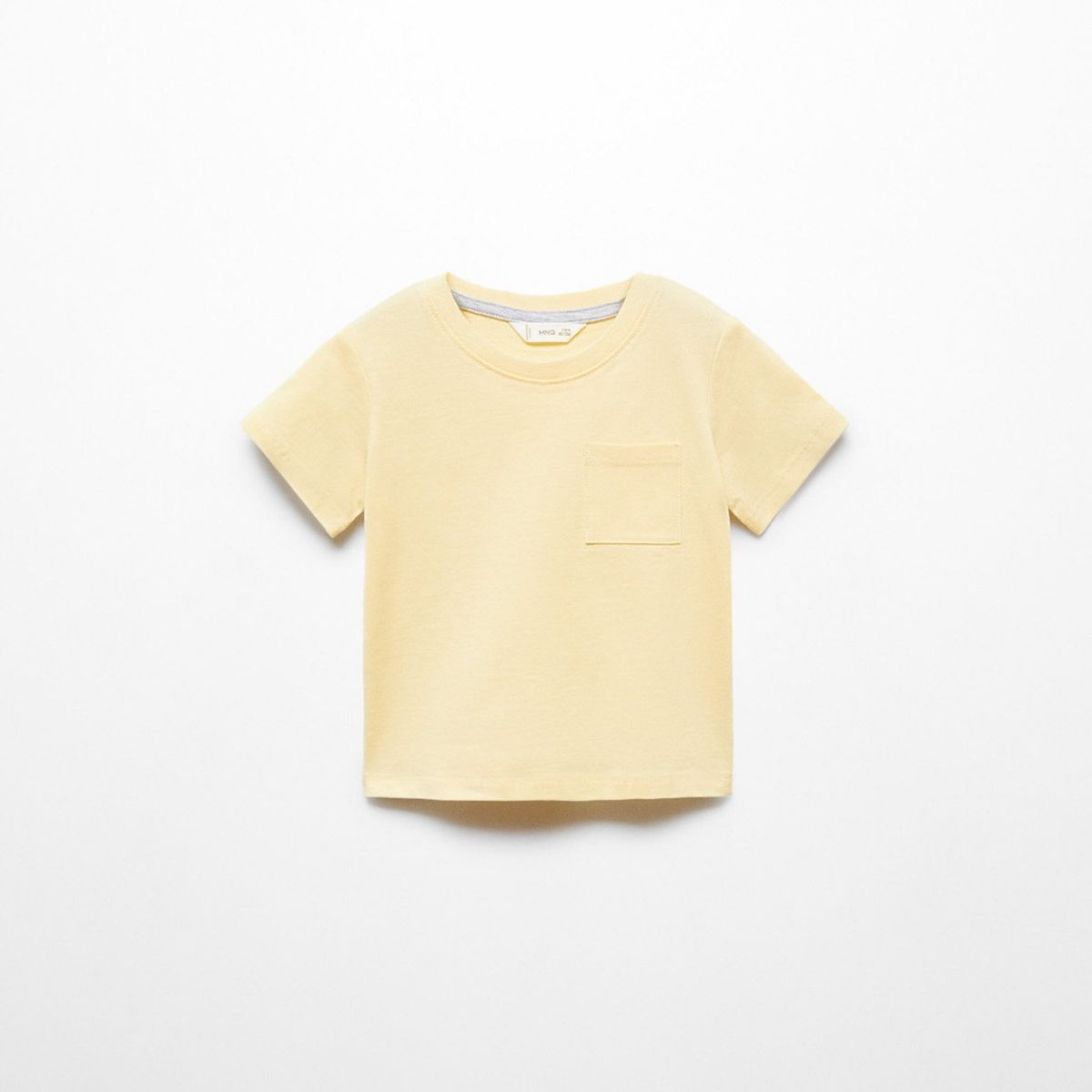 MANGO KIDS - Polera Básica Algodón Bebé Niño Mango Kids