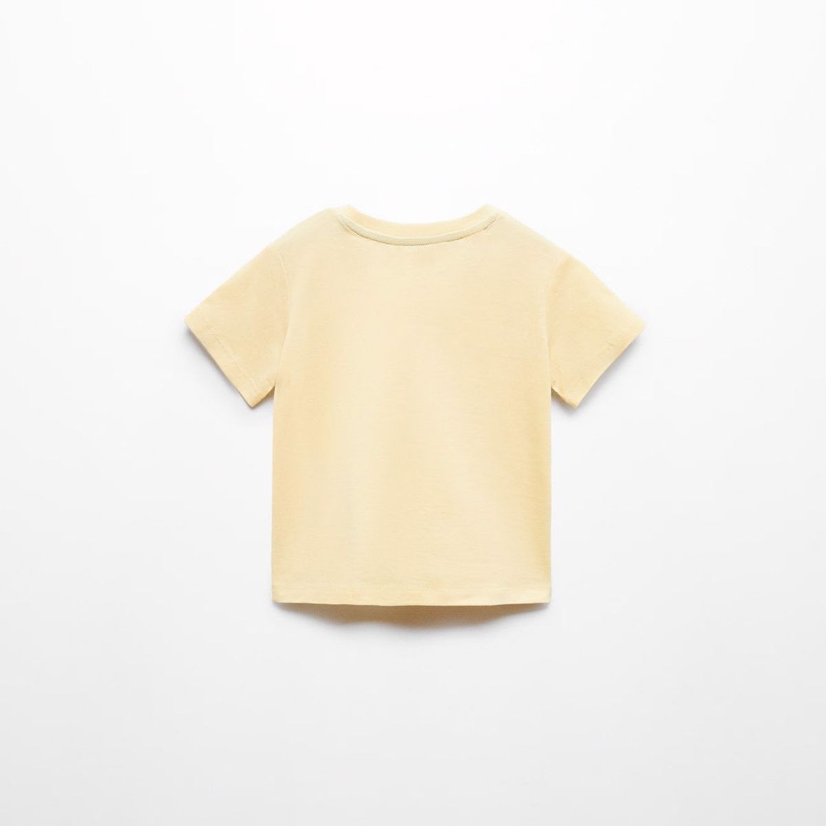 MANGO KIDS - Polera Básica Algodón Bebé Niño Mango Kids