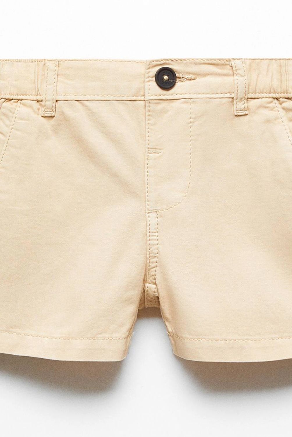 MANGO KIDS - Bermudas Slim Fit Chino Algodón Bebé Niño Mango Kids
